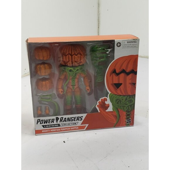 Mighty Morphin Power Rangers Lightning Collection Pumpkin Rapper New Sealed MMPR - Picture 1 of 10